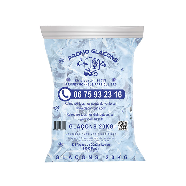 Glaçons gourmets 20 kg – Image 2