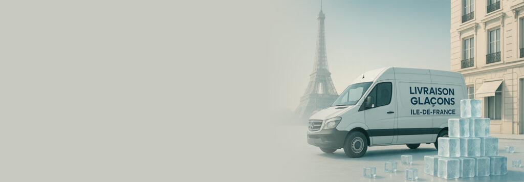 Livraison immédiate de glaçons à Paris