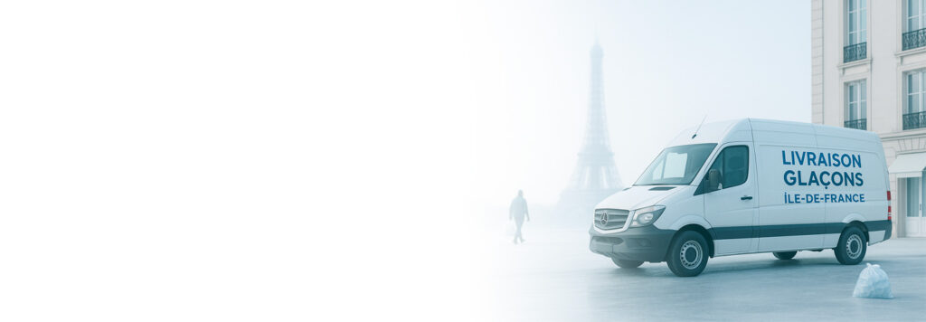 Livraison de glaçons en Île-de-France