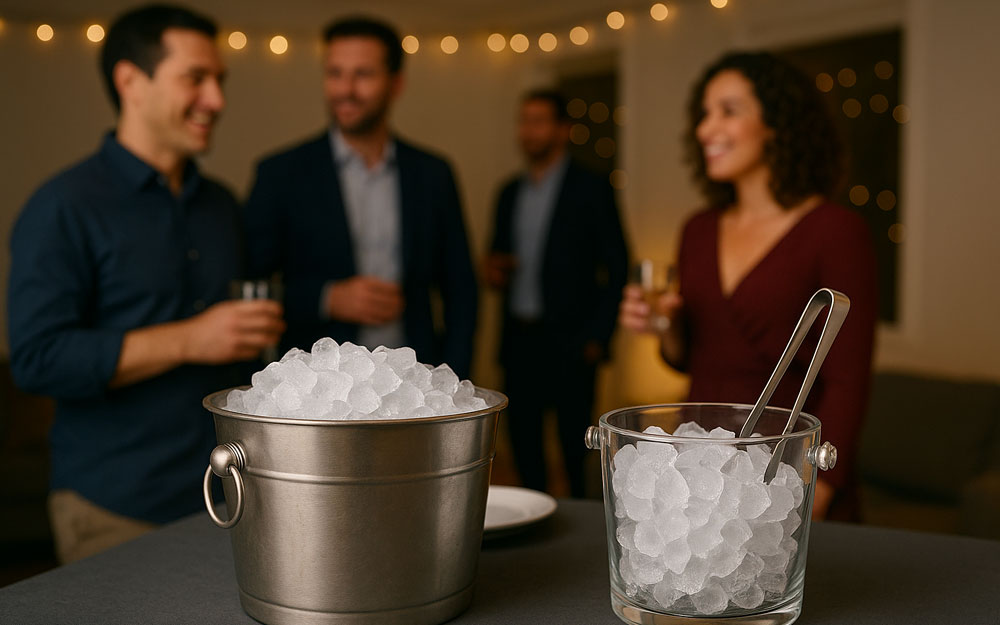 Combien de kilos de glaçons prévoir pour une soirée ?