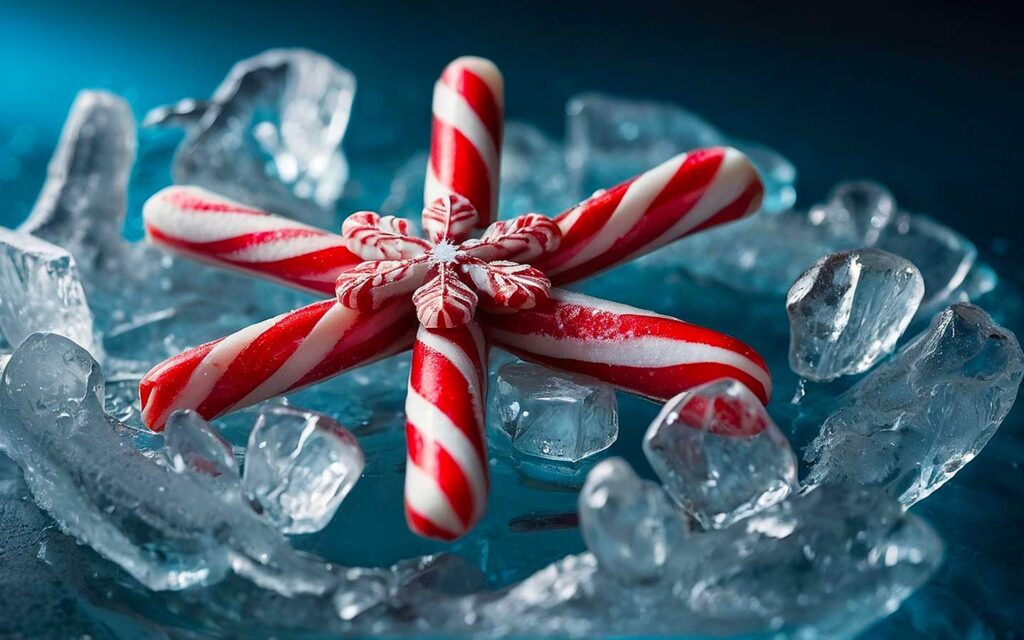 Glace pilée pour les fêtes