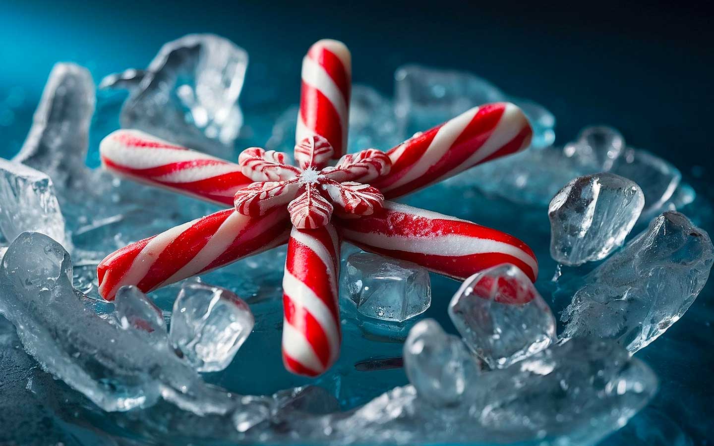 Glace pilée pour les fêtes