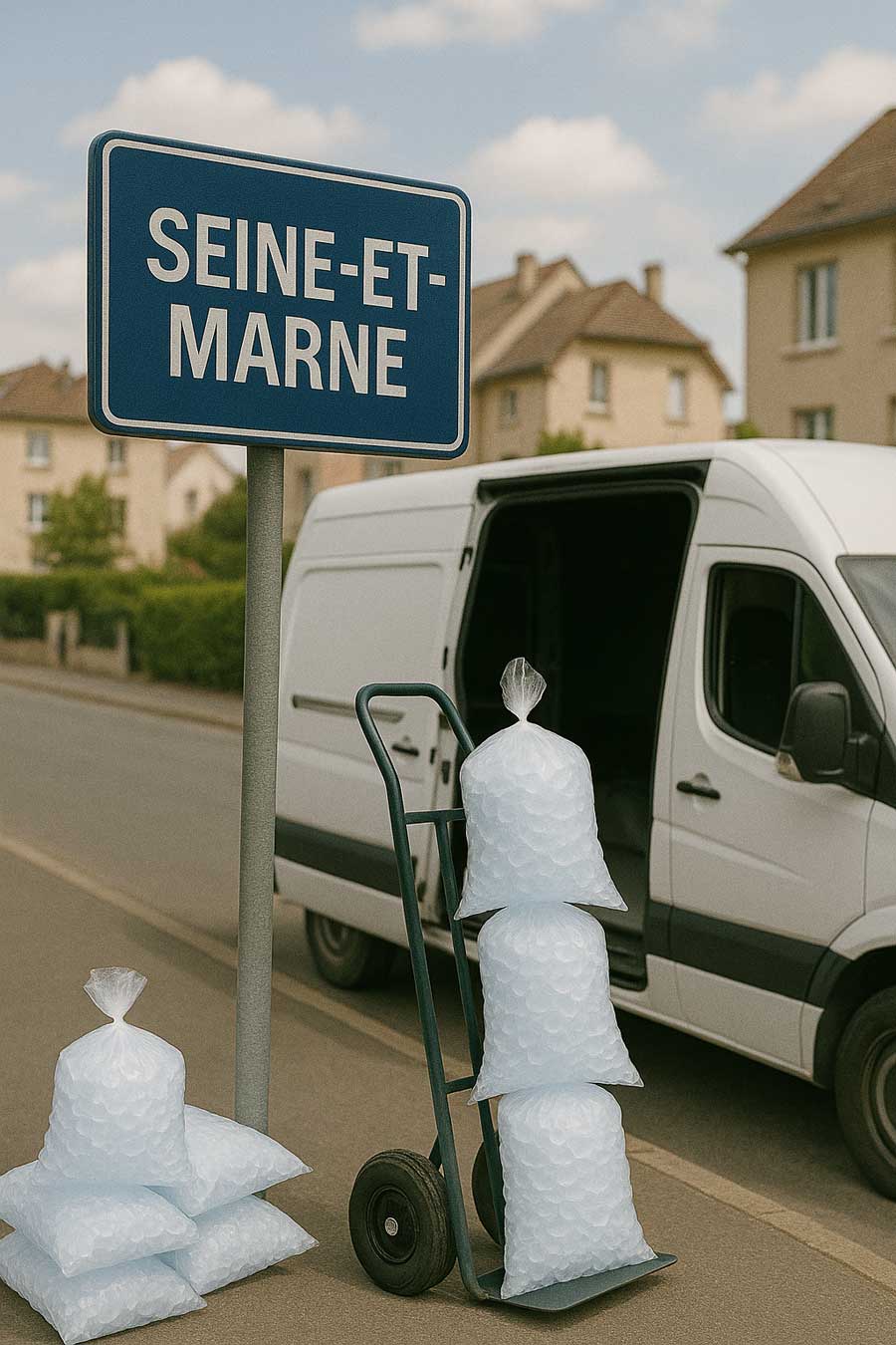 Livraison de glaçons 77 en Seine-et-Marne