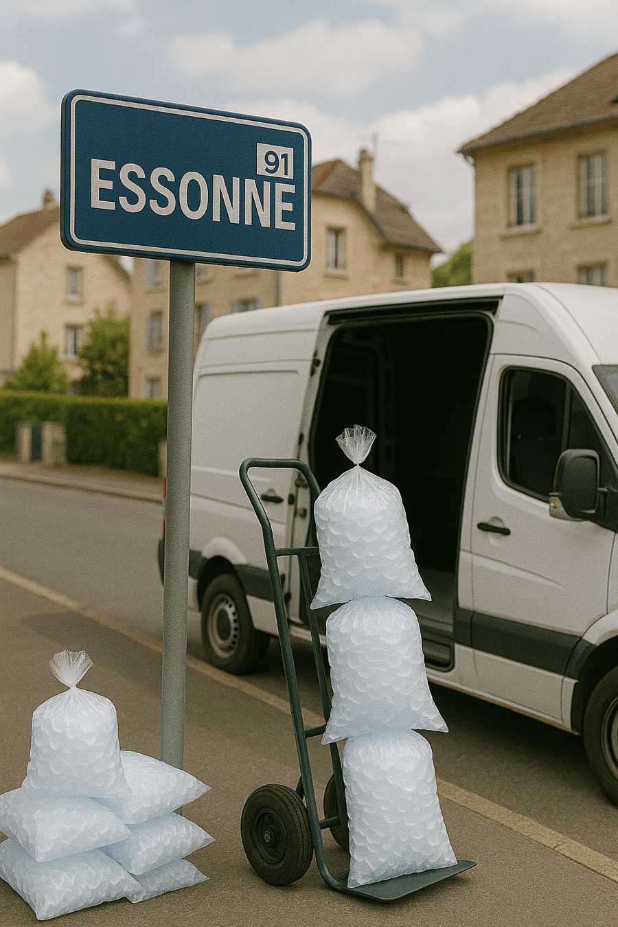 Livraison de glaçons 91 en Essonne